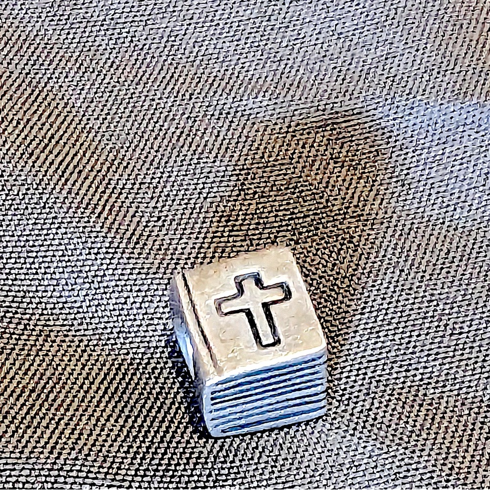 Pandora Silver Bible Charm